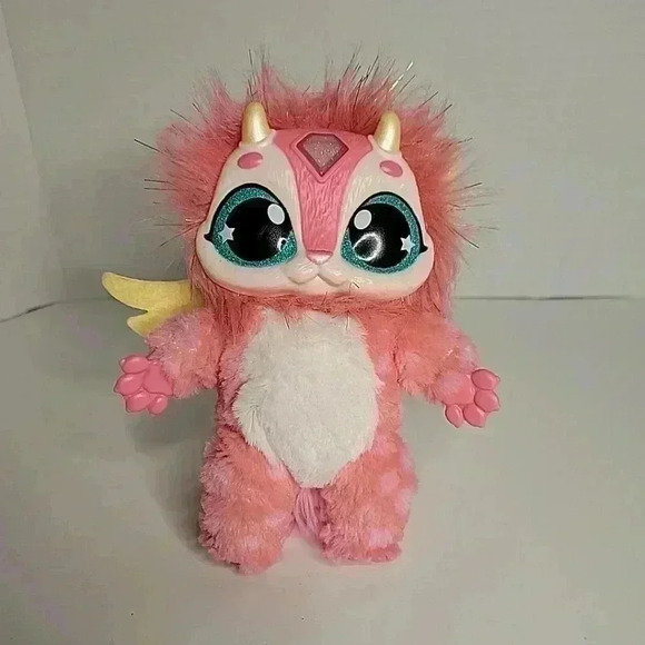 Magic Mixies Magical Plush Pet Interactive Pink Stuffed Animal Lights Sounds - Picture 1 of 9
